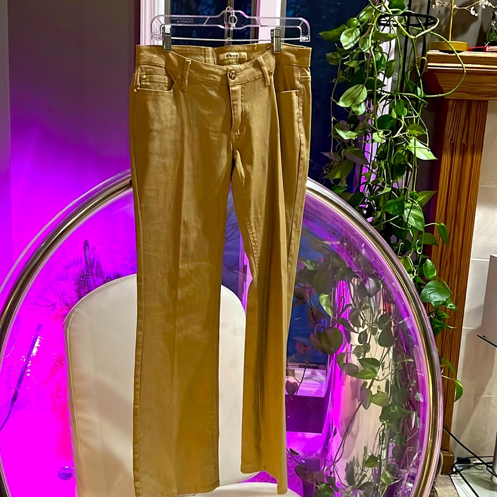 1955 Vintage brand gold jeans size 5